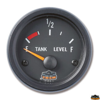 Indicatori e strumenti di livello GAUGE LINE Indicatore acqua e carburante 10-180 Ohms diametro incasso 52 mm colore nero