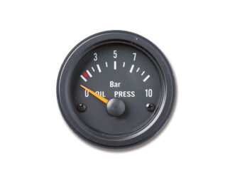 Indicatori e strumenti di livello GAUGE LINE Indicatore di pressione olio diametro esterno 57 mm colore bianco