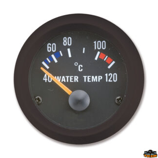 Indicatori e strumenti di livello ECO LINE Indicatore temperatura acqua con sensore colore bianco ghiera nera
