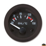 Indicatori e strumenti di livello ECO LINE Indicatore temperatura olio con sensore bianco