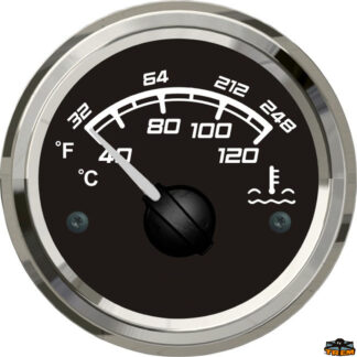 Indicatori e strumenti di livello X-LINE Indicatore temperatura acqua colore bianco diametro esterno 59 mm