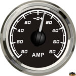 Indicatori e strumenti di livello X-LINE Amperometro colore bianco diametro esterno 59 mm