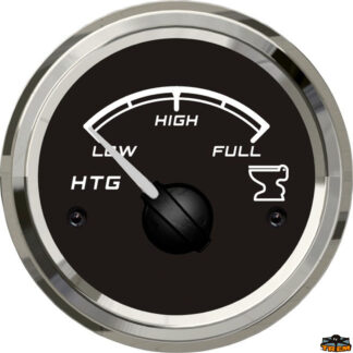 Indicatori e strumenti di livello X-LINE Indicatore acque nere colore nero diametro incasso 52 mm