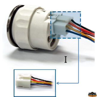 Indicatori e strumenti di livello X-LINE Connettore cablato per strumenti X-Line lunghezza 400 mm