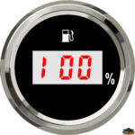 Indicatori e strumenti di livello X-LINE Indicatore carburante digitale diametro esterno 59 mm