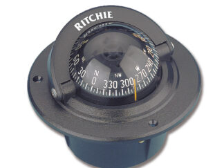 Strumenti di guida  Bussola Ritchie Explorer diametro 70 mm con compensatori e luce a incasso
