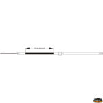 Strumenti di guida  Cavo timoneria SSC62 per timoneria Safe-T 17 piedi