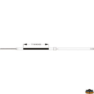 Strumenti di guida Cavo timoneria SSC62 per timoneria Safe-T 10 piedi