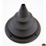 Strumenti di guida  Soffietto con flangia foro diametro 12 mm colore bianco