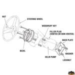 Strumenti di guida  Staffa d'incasso modello Baystar