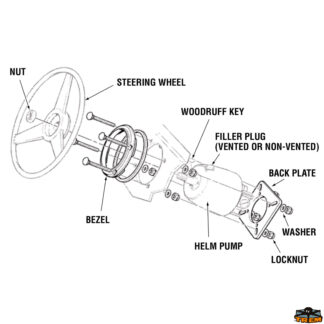 Strumenti di guida Staffa d'incasso modello Baystar
