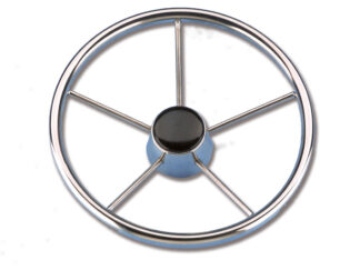 Strumenti di guida  Volante in acciaio inox aisi 316 5 razze diametro 510 cm