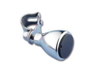 Strumenti di guida  Pomolo girevole per volanti fabbricato in acciaio inox altezza 52 pomolo diametro 40 mm