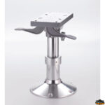 Casseri gavoni poltroncine basi  Supporto sedile con slitta girevole altezza 300-400 mm colonna diametro 88-73 mm