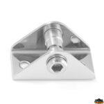 Sportelli oblò molle a gas oscuranti  Basetta a forcella per testine 8 mm