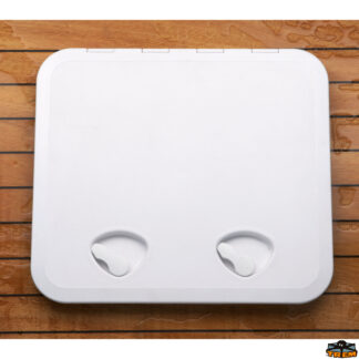 Sportelli oblò molle a gas oscuranti Octopussy LINE Portello calpestabile impermeabile in AAS 460x510 mm colore bianco 9003