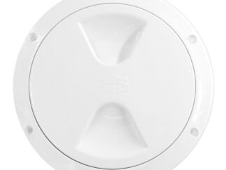 Sportelli oblò molle a gas oscuranti Octopussy LINE Tappi d’ispezione colore bianco 9010 diametro esterno 172 mm