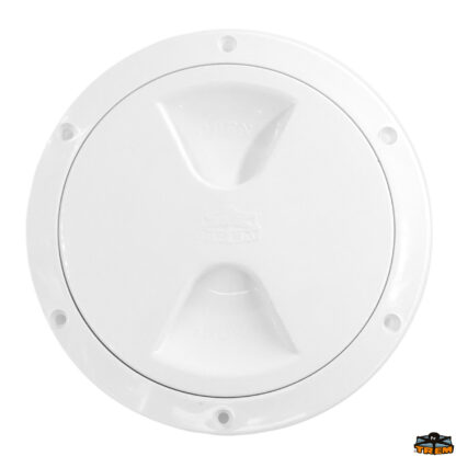 Sportelli oblò molle a gas oscuranti Octopussy LINE Tappi d’ispezione colore bianco 9010 diametro esterno 147 mm