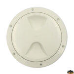 Sportelli oblò molle a gas oscuranti Octopussy LINE Tappi d’ispezione colore bianco 9003 diametro esterno 205 mm