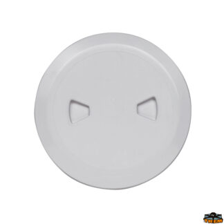 Sportelli oblò molle a gas oscuranti Octopussy LINE Tappi d’ispezione calpestabili stagni colore bianco 9003 diametro esterno 187 mm