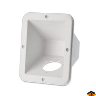 Sportelli oblò molle a gas oscuranti Octopussy LINE Vano ad incasso per tappo carburante colore bianco