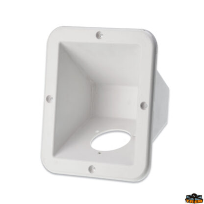Sportelli oblò molle a gas oscuranti Octopussy LINE Vano ad incasso per tappo carburante colore bianco