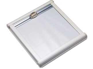 Sportelli oblò molle a gas oscuranti  Tendina oscurante 100% dimensioni luce 470x470 mm