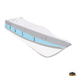 Teli e capottine COVY Teli copri barca Covy Line taglia Maxi Tender 300-360x135 cm