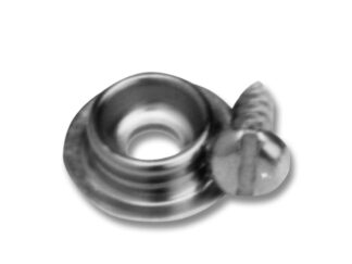 Teli e capottine  Bottoni in acciaio inox modello borchia esterna diametro 14 mm con femmina