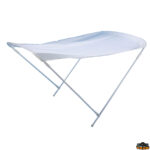 Teli e capottine COVY Tendalini a 2 archi bianchi colore bianco 130x110 cm