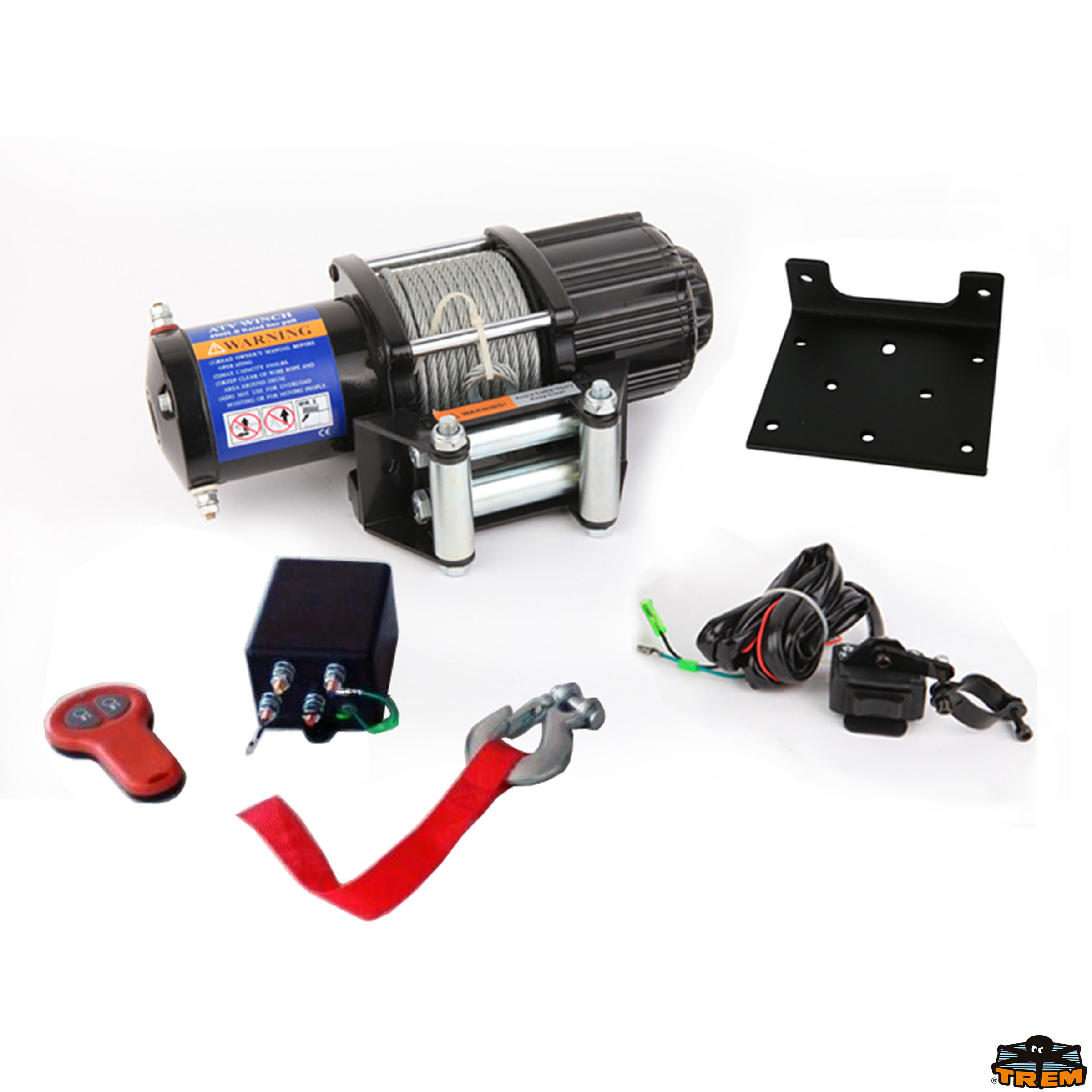 Ruote carrelli rulli argani alaggio  Arganello elettrico per alaggio motore 800 W cavo diametro 5,5 mm lunghezza 15 mt