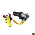 Ruote carrelli rulli argani alaggio  Arganello elettrico per alaggio cavo diametro 4 mm lunghezza 8 mt