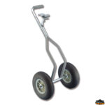Ruote carrelli rulli argani alaggio  Carrello anteriore per trasporto battelli pneumatici ruote diametro 360 mm
