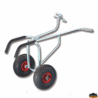 Ruote carrelli rulli argani alaggio  Carrello anteriore snodato per trasporto battelli pneumatici ruote diametro 260 mm