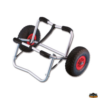 Ruote carrelli rulli argani alaggio  Carrello pieghevole porta surf/canoa larghezza 68 mm