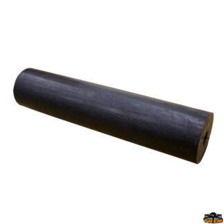 Ruote carrelli rulli argani alaggio  Rullo laterale in pvc foro diametro 12 mm dimensioni 230 mm
