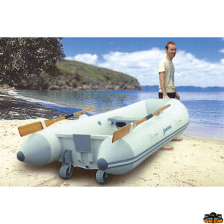Ruote carrelli rulli argani alaggio  Coppia ruote alaggio per tender dimensioni 100x270 mm
