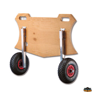 Ruote carrelli rulli argani alaggio  Ruote alaggio per tender Zodiac modello ribaltabile tubo diametro 30 mm ruote diametro 260 mm