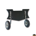 Ruote carrelli rulli argani alaggio  Ruote alaggio per gommoni Zodiac modello ribaltabile tubo diametro 30 mm ruote diametro 360 mm