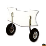 Ruote carrelli rulli argani alaggio  Ruote alaggio per gommoni modello ribaltabile tubo diametro 30 mm ruote diametro 360 mm