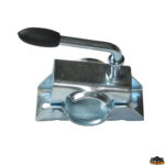 Ruote carrelli rulli argani alaggio  Supporto per ruotino tubo diametro 35 mm regolabile 54x130 mm