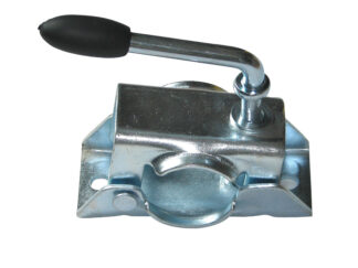 Ruote carrelli rulli argani alaggio  Supporto per ruotino tubo diametro 48 mm