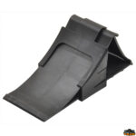 Ruote carrelli rulli argani alaggio  Cuneo di sicurezza dimensioni 220x100x90 mm