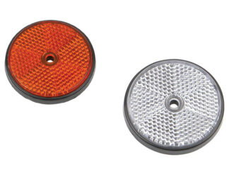 Ruote carrelli rulli argani alaggio  Catadiottri modello triangolare interasse 152x110 mm