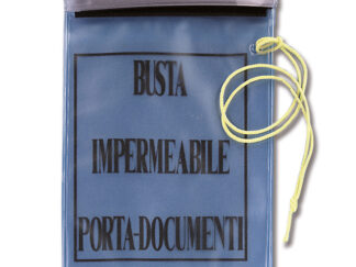 Contenitori tasche reti sacche  Porta documenti impermeabile trasparente 34x25 cm