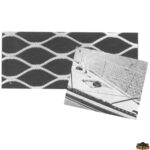 Contenitori tasche reti sacche  Rete battagliole cucita rotolo 30 mt altezza massima 600 mm