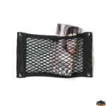 Contenitori tasche reti sacche  Rete di carico elastica con bande di contenimento colore nero 400x250 mm