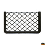 Contenitori tasche reti sacche  Rete portaoggetti con cornice colore nero 210x415 mm
