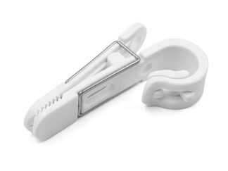 Contenitori tasche reti sacche  Clip per fissaggio oggetti vari