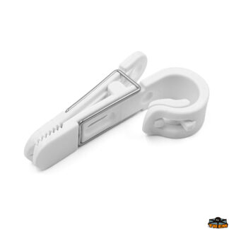 Contenitori tasche reti sacche  Clip per fissaggio oggetti vari